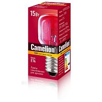Лампа накаливания для духовок Camelion MIC 15/PT/CL/E14 12979 фото Лампа накаливания для духовок Camelion MIC 15/PT/CL/E14 12979