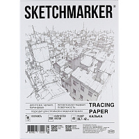 Калька матовая Sketchmarker (А3, плотность 90 г/кв.м, 250 листов) фото Калька матовая Sketchmarker (А3, плотность 90 г/кв.м, 250 листов)