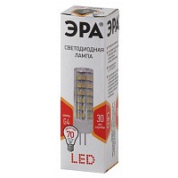 Лампа светодиодная Эра LED JC 7Вт G4 2700К 560Лм Б0027859 фото Лампа светодиодная Эра LED JC 7Вт G4 2700К 560Лм Б0027859