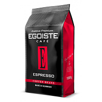 Кофе в зернах Egoiste Espresso арабика 100% 1 кг (пакет) фото Кофе в зернах Egoiste Espresso арабика 100% 1 кг (пакет)