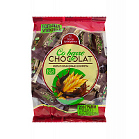Конфеты шоколадные Co barre de Chocolat мультизлаковые с темной кондитерской глазурью 200 г фото Конфеты шоколадные Co barre de Chocolat мультизлаковые с темной кондитерской глазурью 200 г