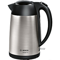 Чайник электрический Bosch TWK3P420 серебристый фото Чайник электрический Bosch TWK3P420 серебристый