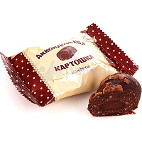 Конфеты шоколадные Акконд Аккондовская Картошка 2 кг фото Конфеты шоколадные Акконд Аккондовская Картошка 2 кг