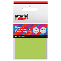 Стикеры Attache Economy 51x51 мм неоновый зеленый (1 блок на 100 листов) фото Стикеры Attache Economy 51x51 мм неоновый зеленый (1 блок на 100 листов)