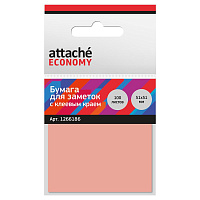 Стикеры Attache Economy 51x51 мм неоновый розовый (1 блок, 100 листов) фото Стикеры Attache Economy 51x51 мм неоновый розовый (1 блок, 100 листов)