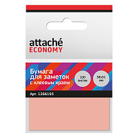 Стикеры Attache Economy 38x51 мм неоновые розовые (1 блок на 100 листов) фото Стикеры Attache Economy 38x51 мм неоновые розовые (1 блок на 100 листов)