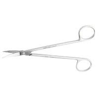 Ножницы хирургические Surgicon изогнутые остроконечные 160 мм фото Ножницы хирургические Surgicon изогнутые остроконечные 160 мм