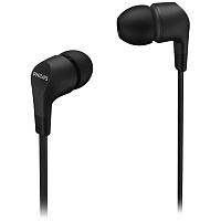 Наушники проводные Philips TAE1105BK/00 черные фото Наушники проводные Philips TAE1105BK/00 черные