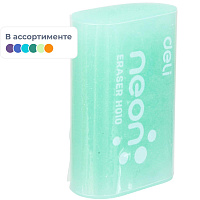 Ластик Deli ПВХ прямоугольный 39x27x12 мм фото Ластик Deli ПВХ прямоугольный 39x27x12 мм