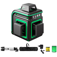 Уровень лазерный ADA CUBE 3-360 GREEN Professional Edition (А00573) фото Уровень лазерный ADA CUBE 3-360 GREEN Professional Edition (А00573)