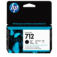 Картридж струйный HP 712 3ED70A черный оригинальный фото Картридж струйный HP 712 3ED70A черный оригинальный