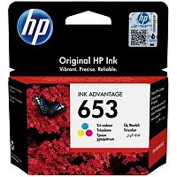 Картридж струйный HP 653 3YM74AE цветной оригинальный фото Картридж струйный HP 653 3YM74AE цветной оригинальный