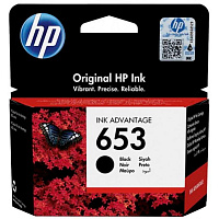 Картридж струйный HP 653 3YM75AE черный оригинальный фото Картридж струйный HP 653 3YM75AE черный оригинальный