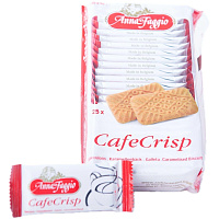 Печенье сахарное Anna Faggio Cafe Crisp (25 штук по 6 г) фото Печенье сахарное Anna Faggio Cafe Crisp (25 штук по 6 г)