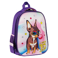 Ранец ArtSpace School Friend "Woof" 39*30*18см, 2 отделения, 2 кармана, анатомическая спинка фото Ранец ArtSpace School Friend "Woof" 39*30*18см, 2 отделения, 2 кармана, анатомическая спинка
