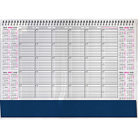 Планинг недатированный Attache 490х350 мм 12 листов