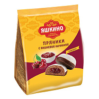Пряники Яшкино с вишневой начинкой 350 г фото Пряники Яшкино с вишневой начинкой 350 г