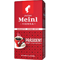 Кофе молотый Julius Meinl Prasident 500 г (вакуумная упаковка) фото Кофе молотый Julius Meinl Prasident 500 г (вакуумная упаковка)