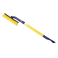 Щетка для снега с поворотной головкой Goodyear WB-07 91-130 см фото Щетка для снега с поворотной головкой Goodyear WB-07 91-130 см