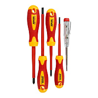 Набор отвёрток Berger BG1065 (5 штук) фото Набор отвёрток Berger BG1065 (5 штук)