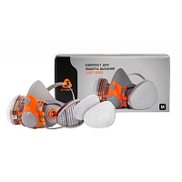 Комплект для защиты дыхания Jeta Safety 6500 размер М (J-SET 6500-M) фото Комплект для защиты дыхания Jeta Safety 6500 размер М (J-SET 6500-M)