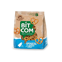 Крендели Bitcom с морской солью 130 г фото Крендели Bitcom с морской солью 130 г
