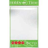 Набор фетра Hobby Time белый (2 листа) фото Набор фетра Hobby Time белый (2 листа)