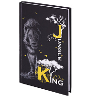 Блокнот А5 (134х206 мм), 80 л., твёрдый, клетка, STAFF, "Lion", 114412 фото Блокнот А5 (134х206 мм), 80 л., твёрдый, клетка, STAFF, "Lion", 114412