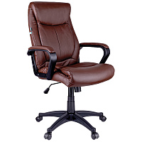 Кресло руководителя Helmi HL-E02 "Income", экокожа коричневая фото Кресло руководителя Helmi HL-E02 "Income", экокожа коричневая