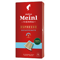 Кофе в капсулах для кофемашин Julius Meinl Espresso Decaf Bio (10 штук в упаковке) фото Кофе в капсулах для кофемашин Julius Meinl Espresso Decaf Bio (10 штук в упаковке)