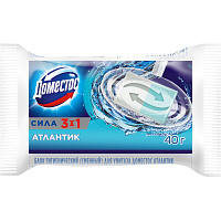 Сменный блок для унитаза гигиенический Domestos Атлантик фото Сменный блок для унитаза гигиенический Domestos Атлантик