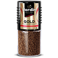 Кофе растворимый сублимированный Jardin Gold 95 г (стеклянная банка) фото Кофе растворимый сублимированный Jardin Gold 95 г (стеклянная банка)