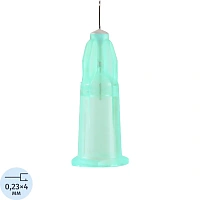 Игла для мезотерапии 32 G (0,23x4мм) MESORAM, 100 шт. в уп