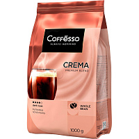 Кофе в зернах Coffesso Crema Premium Blend 1 кг (пакет) фото Кофе в зернах Coffesso Crema Premium Blend 1 кг (пакет)