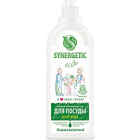 Средство для мытья посуды Synergetic Антибактериальное Алоэ 1 л фото Средство для мытья посуды Synergetic Антибактериальное Алоэ 1 л