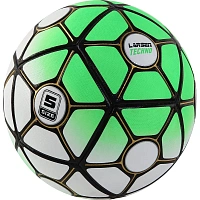 Мяч футбольный Larsen Techno Green №5 зеленый/белый фото Мяч футбольный Larsen Techno Green №5 зеленый/белый
