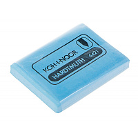 Ластик-клячка Koh-I-Noor Soft из натурального каучука прямоугольный 47x36x10 мм фото Ластик-клячка Koh-I-Noor Soft из натурального каучука прямоугольный 47x36x10 мм