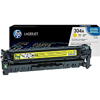 Картридж лазерный HP 304A CC532A желтый оригинальный фото Картридж лазерный HP 304A CC532A желтый оригинальный