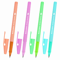 Ручка шариковая РОССИЯ "PATRIOT PASTEL", СИНЯЯ, корпус ассорти, 0,7 мм, линия письма 0,35 мм, BRAUBERG, 143967 фото Ручка шариковая РОССИЯ "PATRIOT PASTEL", СИНЯЯ, корпус ассорти, 0,7 мм, линия письма 0,35 мм, BRAUBERG, 143967