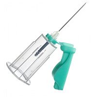 Игла двусторонняя Vacuette Visio plus 21G 0.8x38 мм зеленая с визуальной камерой (30 штук в упаковке) фото Игла двусторонняя Vacuette Visio plus 21G 0.8x38 мм зеленая с визуальной камерой (30 штук в упаковке)