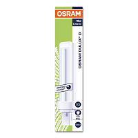 Лампа люминесцентная Osram CFL Dulux D 18W/840 18 Вт G24D-2 D 4000 К (4099854122958) фото Лампа люминесцентная Osram CFL Dulux D 18W/840 18 Вт G24D-2 D 4000 К (4099854122958)