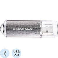 Флешка USB 2.0 8 ГБ Silicon Power Ultima II-I (SP008GBUF2M01V1S) фото Флешка USB 2.0 8 ГБ Silicon Power Ultima II-I (SP008GBUF2M01V1S)