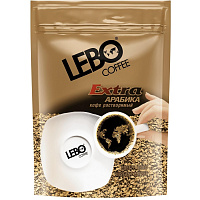 Кофе растворимый сублимированный Lebo Extra 170 г (пакет) фото Кофе растворимый сублимированный Lebo Extra 170 г (пакет)