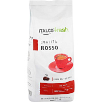 Кофе в зернах ItalcoFresh Qualita Rosso жареный 1 кг (пакет) фото Кофе в зернах ItalcoFresh Qualita Rosso жареный 1 кг (пакет)