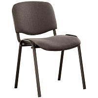 Стул офисный Easy Chair Изо серый (ткань, металл черный) фото Стул офисный Easy Chair Изо серый (ткань, металл черный)