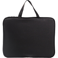 Папка-портфель тканевая Attache A4 черная (36x2x27 см, 1 отделение) ручка из тесьмы фото Папка-портфель тканевая Attache A4 черная (36x2x27 см, 1 отделение) ручка из тесьмы