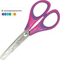 Ножницы детские Maped Essentials Soft 130 мм симметричные пластиковые ручки фото Ножницы детские Maped Essentials Soft 130 мм симметричные пластиковые ручки