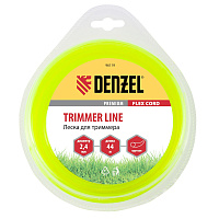 Леска для триммера Denzel Flex Cord круглая 2.4 мм х 44 м (96119) фото Леска для триммера Denzel Flex Cord круглая 2.4 мм х 44 м (96119)