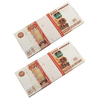 Деньги сувенирные Забавная Пачка 5000 руб (2 штуки) фото Деньги сувенирные Забавная Пачка 5000 руб (2 штуки)