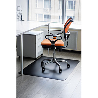 Коврик напольный для паркета/ламината Easy Chair черный (прямоугольный, полипропилен, 900х1200 мм) фото Коврик напольный для паркета/ламината Easy Chair черный (прямоугольный, полипропилен, 900х1200 мм)